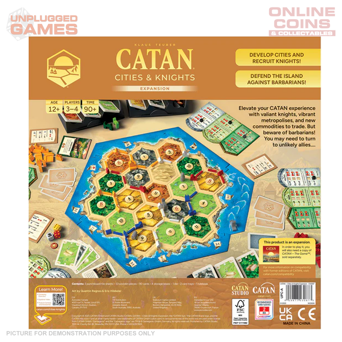 CATAN (6th Edition) - Cities & Knights Expansion