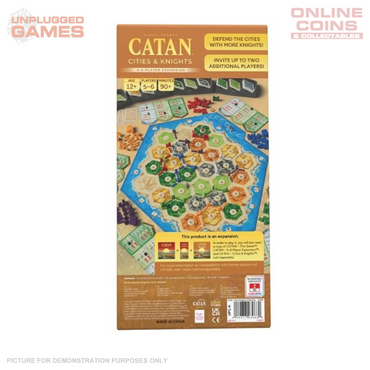CATAN (6th Edition) - Cities & Knights Expansion 5-6 Player Expansion