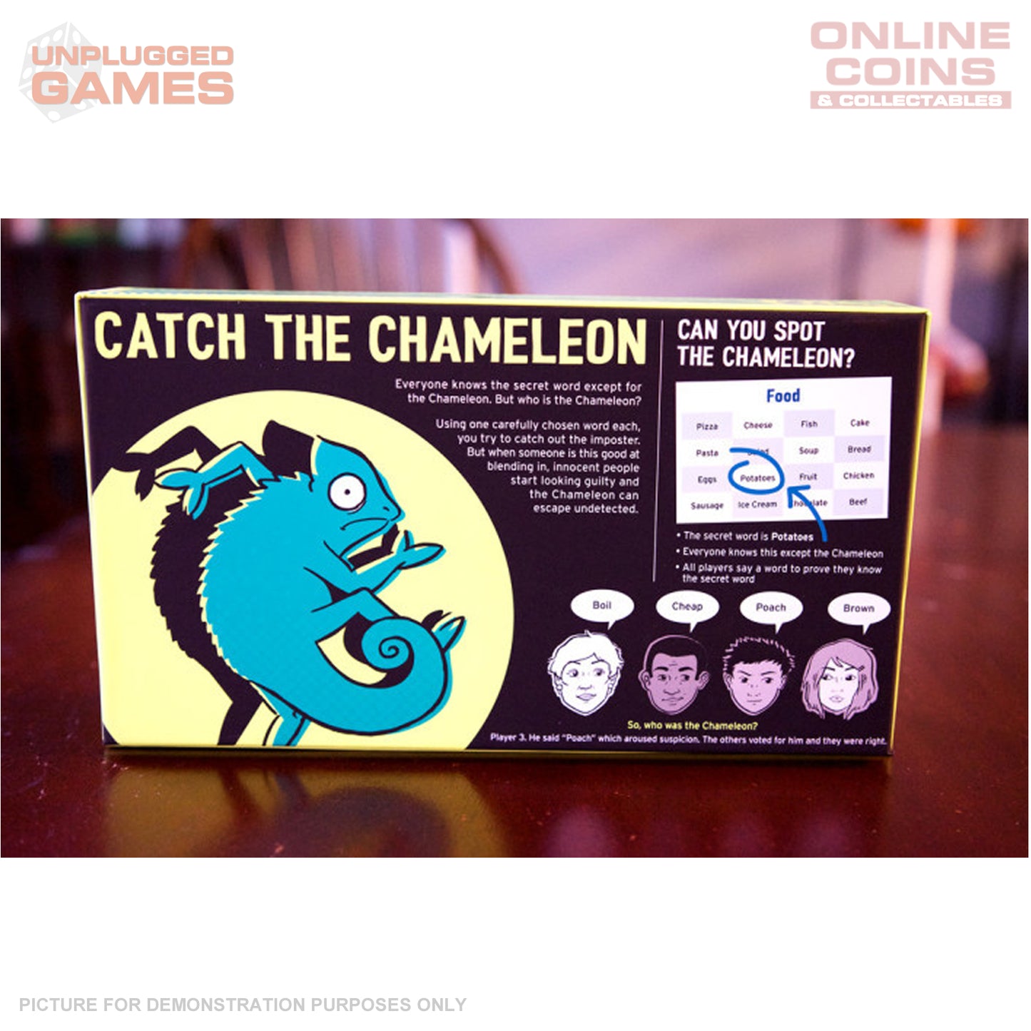 Big Potato The Chameleon Card Game