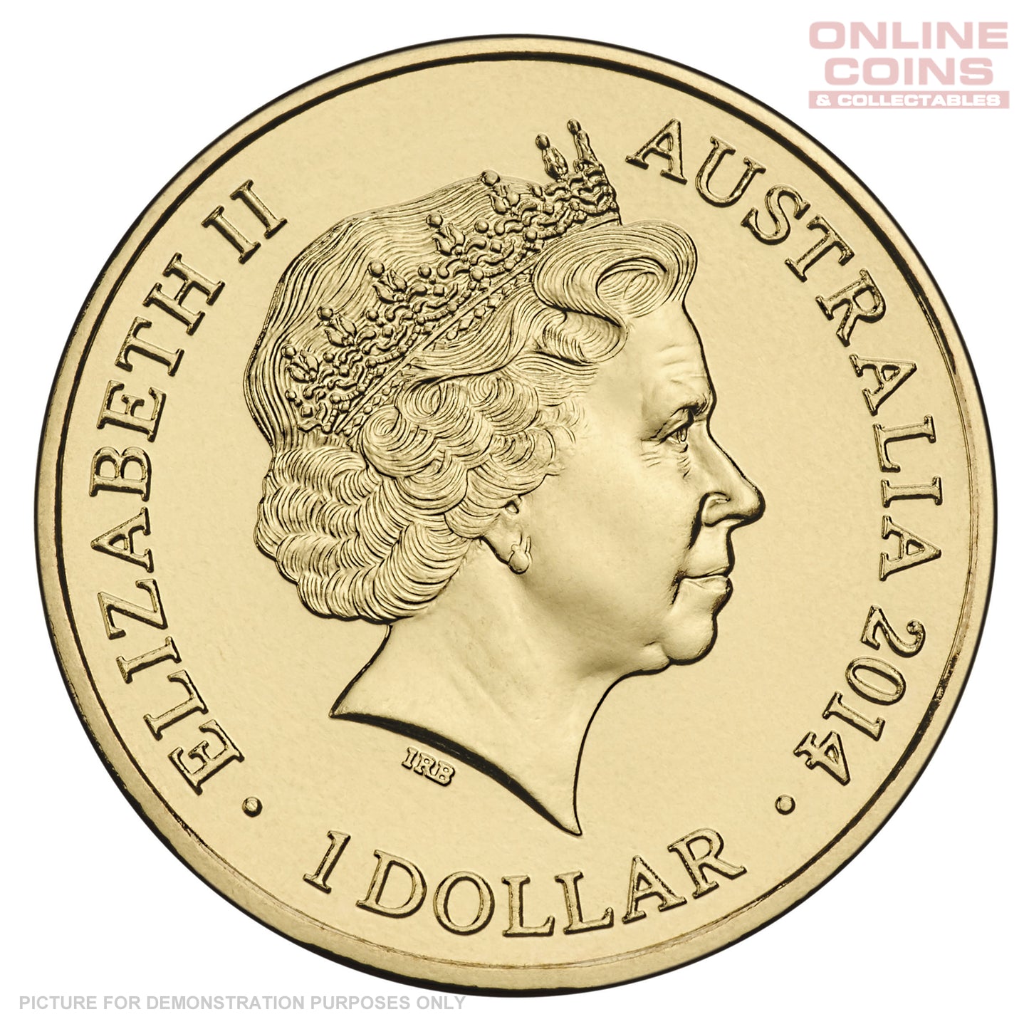 2014 Royal Australian Mint - Lunar Year of the Horse - Uncirculated $1 Carded Coin