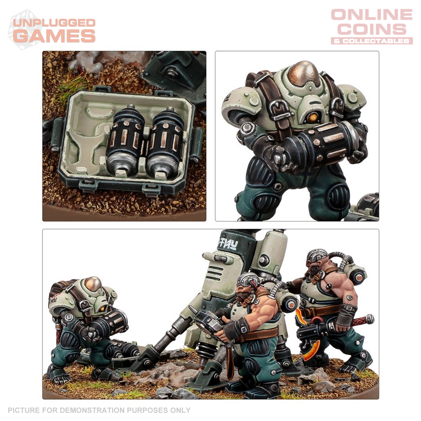 Warhammer 40,000 - Leagues of Votann - Chthonian Earthshakers
