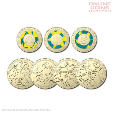 2022 Seven Coin Coloured Uncirculated Collection - Commonwealth Games