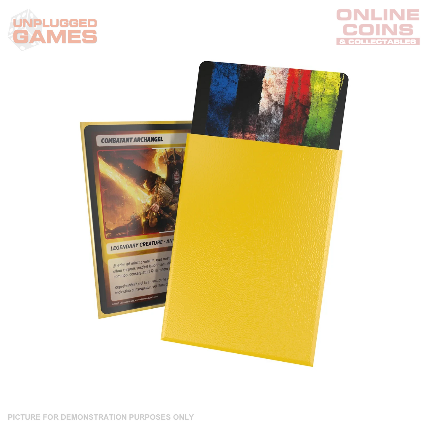 Ultimate Guard: Sleeves – Cortex Matte – Yellow