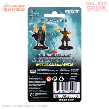 Dungeons & Dragons Nolzurs Marvelous Unpainted Miniatures - Human Sorcerer