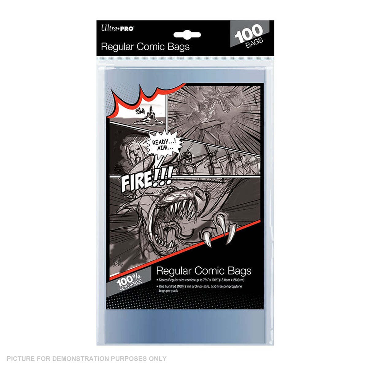 ULTRA PRO Comic Accessories - Regular Size Bags