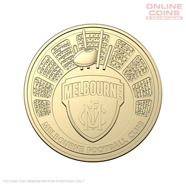2024 AFL Single Coin - MELBOURNE DEMONS
