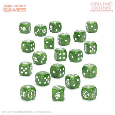 Warhammer The Old World - Wood Elf Realms - Dice Set