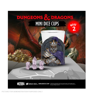 Sirius Dice - Dungeons & Dragons Mini Dice Cups Series 2