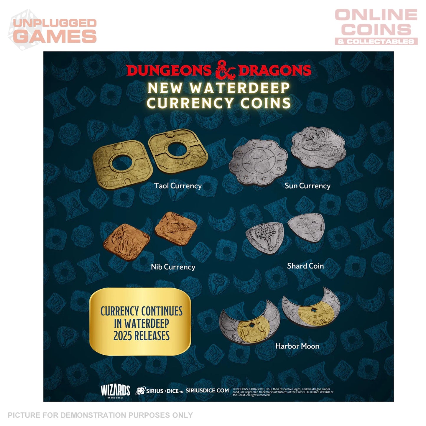Dungeons & Dragons The Yawning Treasure Portal Pack: Waterdeep Collection | Sirius Dice