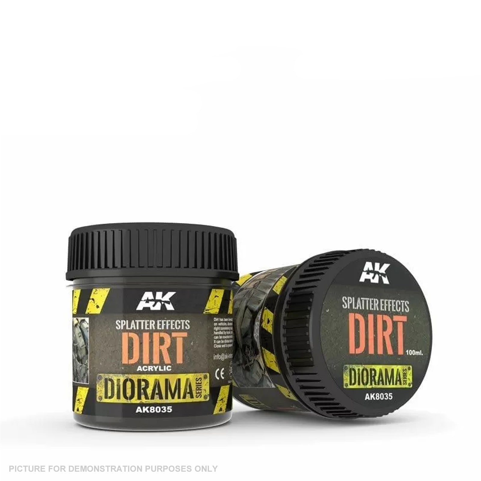 AK Interactive - Dioramas - Splatter Effects Dirt 100ml