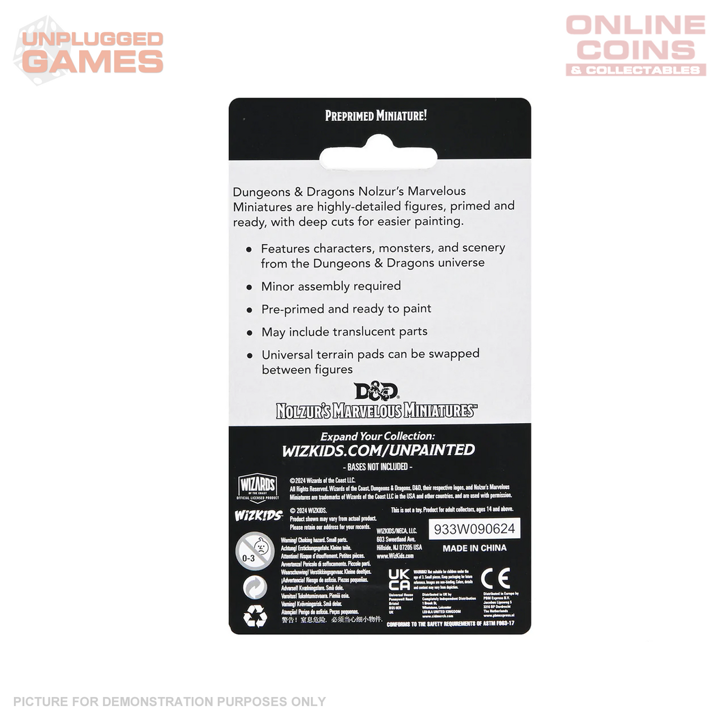 Dungeons and Dragons: Nolzur's Marvelous Miniatures - Archdruid & Martial Arts Adept