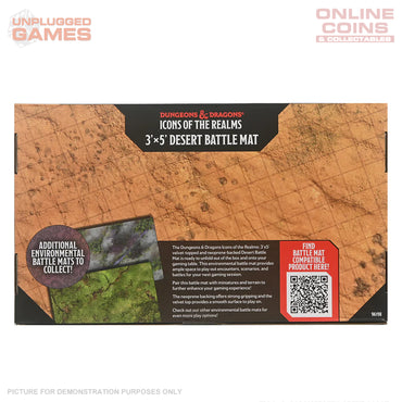 Dungeons and Dragons - Icons of the Realms Desert Battle Mat