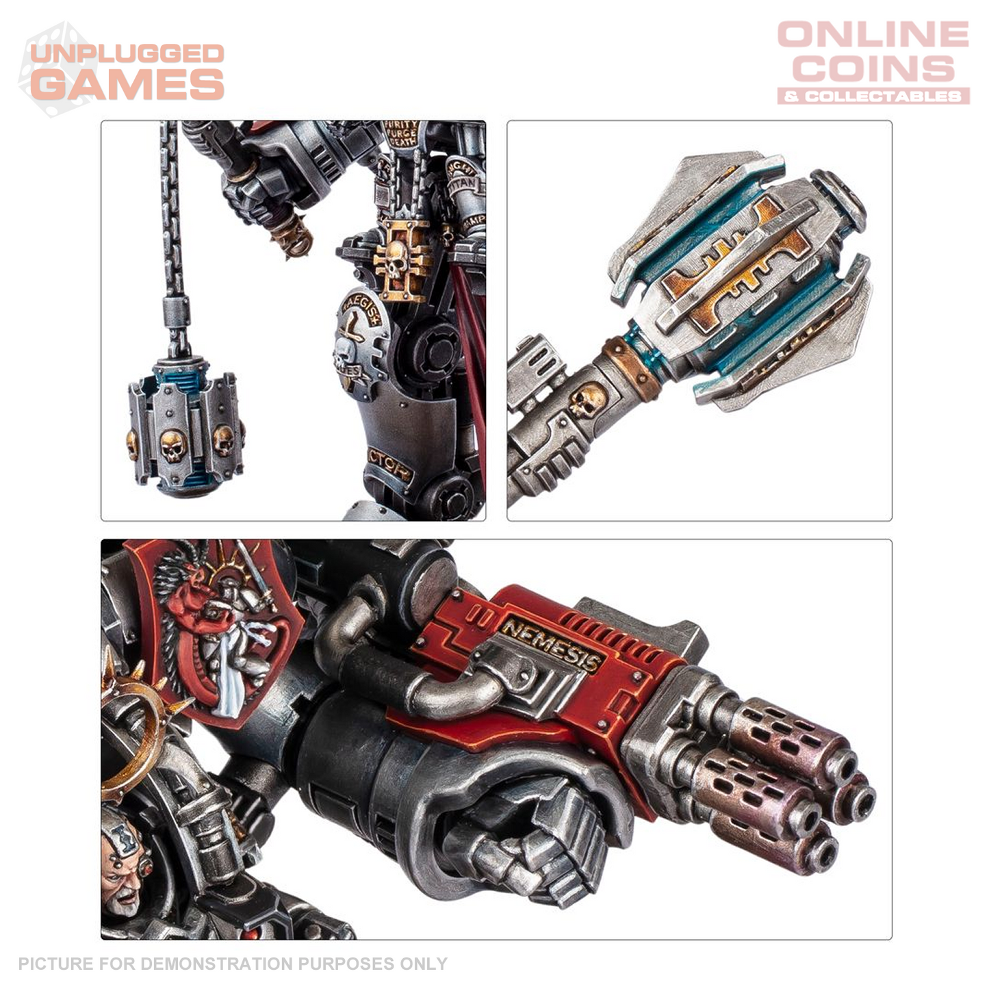 Warhammer 40,000 - GREY KNIGHTS - GRANDMASTER IN NEMESIS DREADKNIGHT