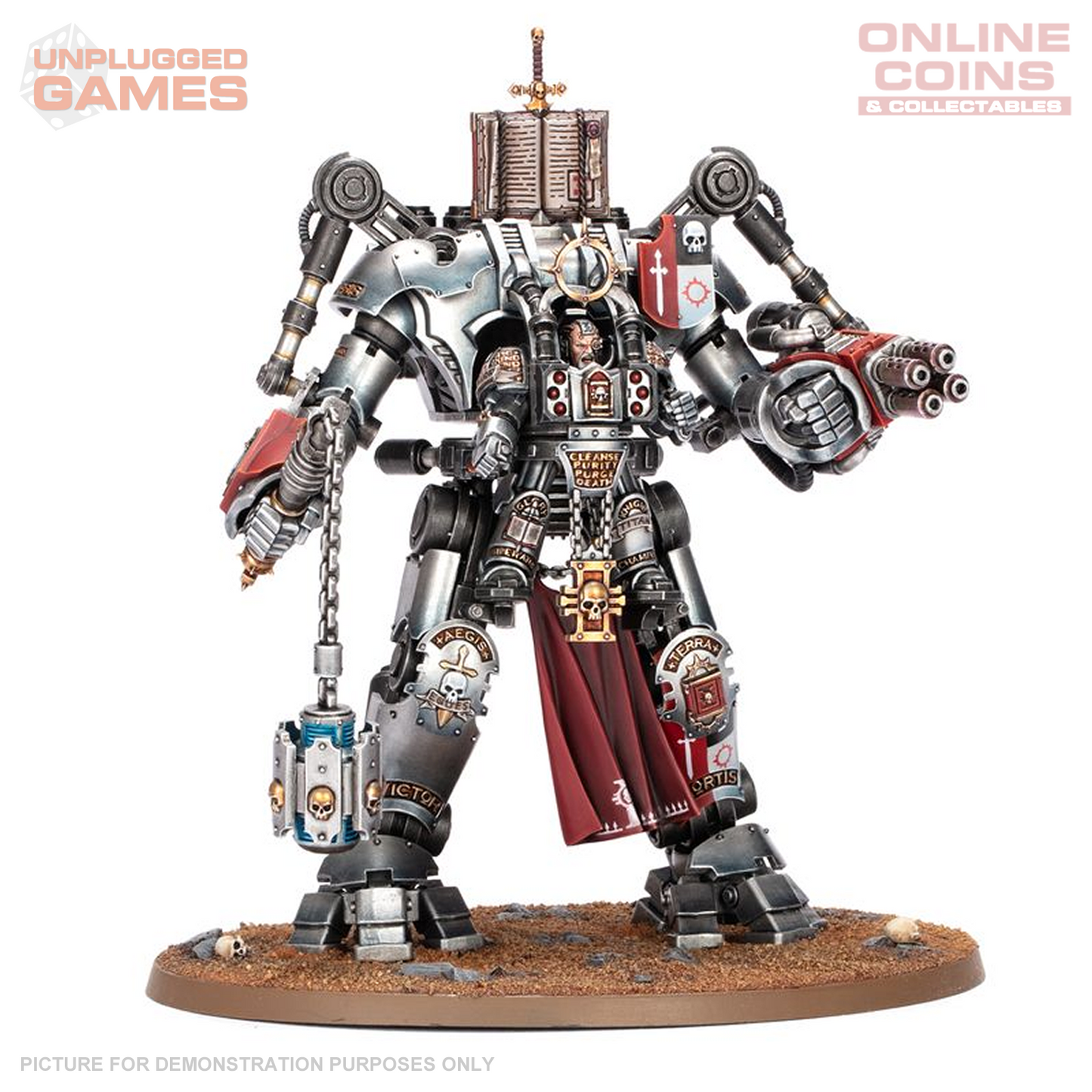 Warhammer 40,000 - GREY KNIGHTS - GRANDMASTER IN NEMESIS DREADKNIGHT