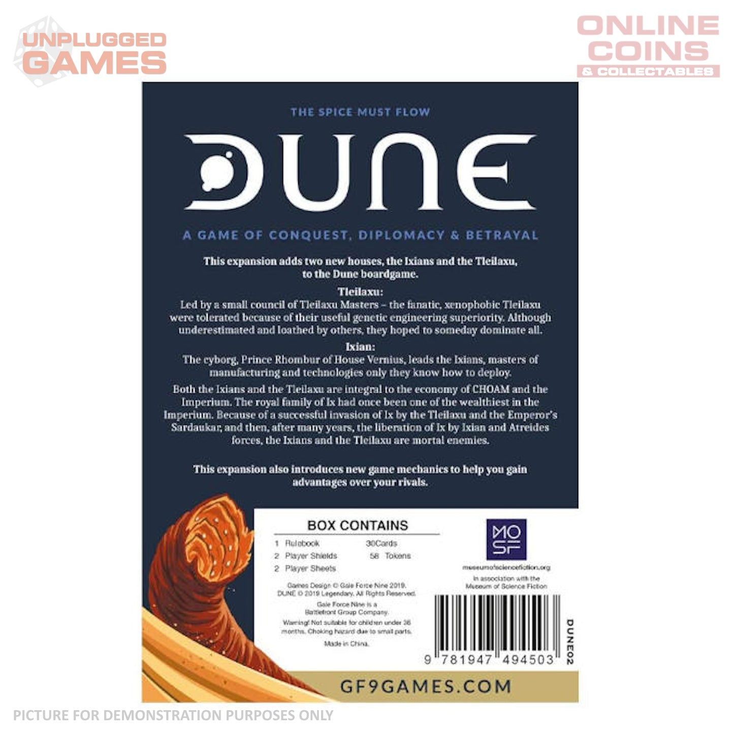 Dune - Ixians & Tleilaxu House Expansion