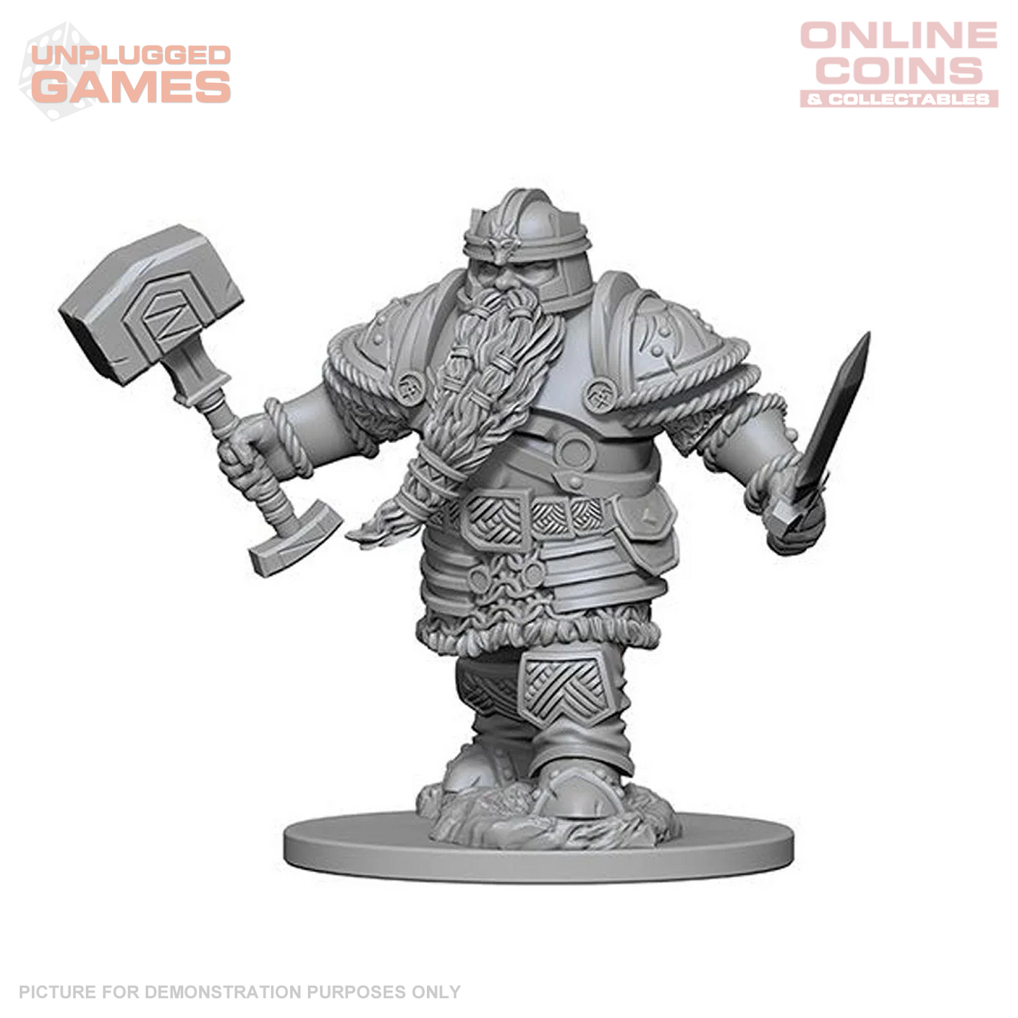 D&D Dwarf Male Fighter