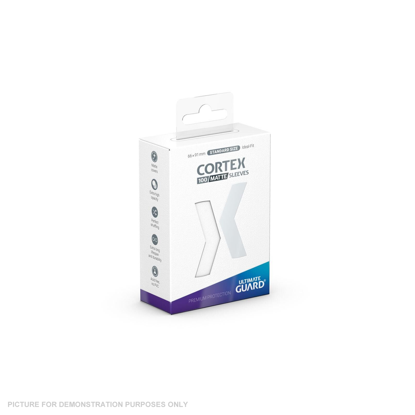 Ultimate Guard: Sleeves – Cortex Matte – White