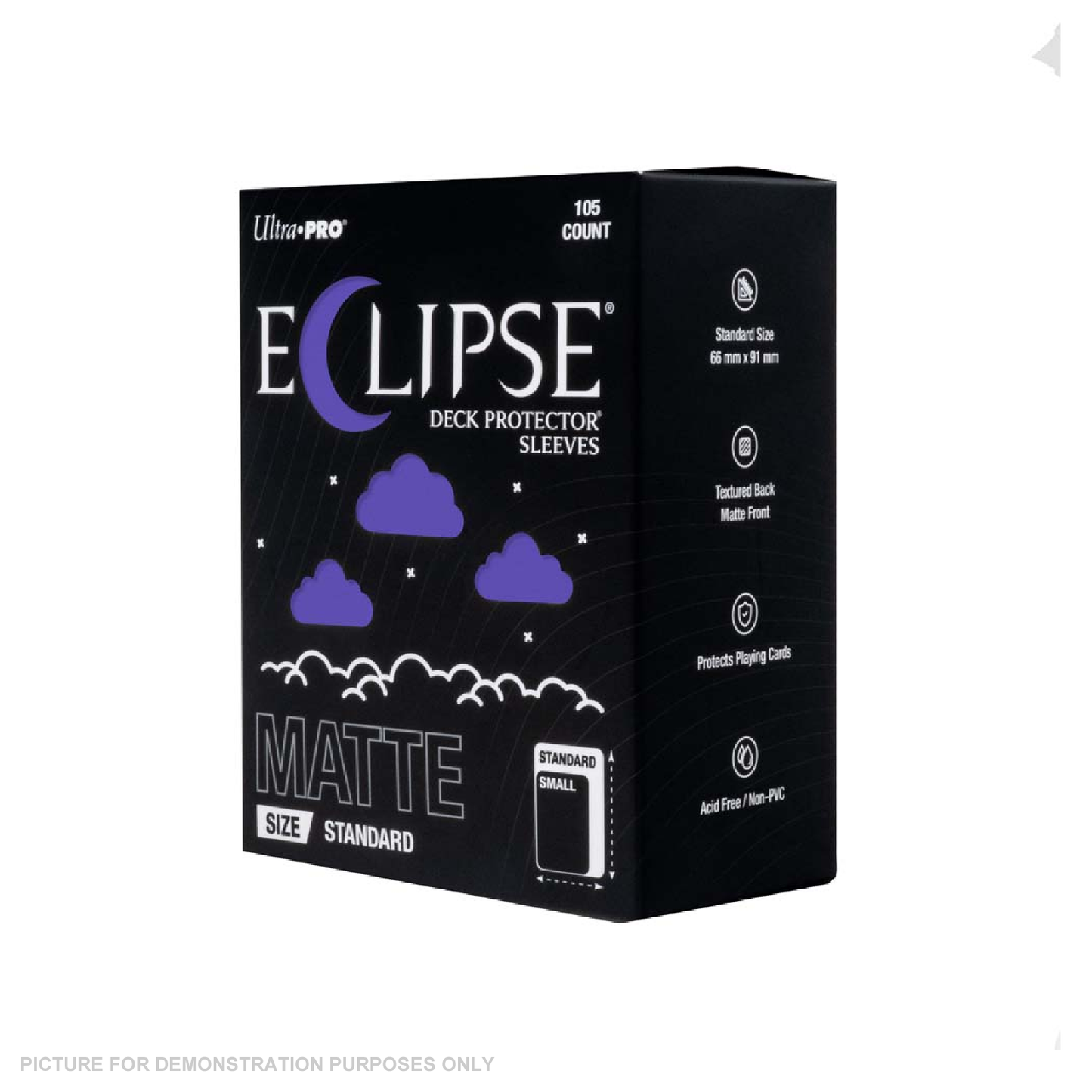 Ultra Pro - ECLIPSE Matte Standard DECK PROTECTOR Sleeves: Royal Purple - 105ct