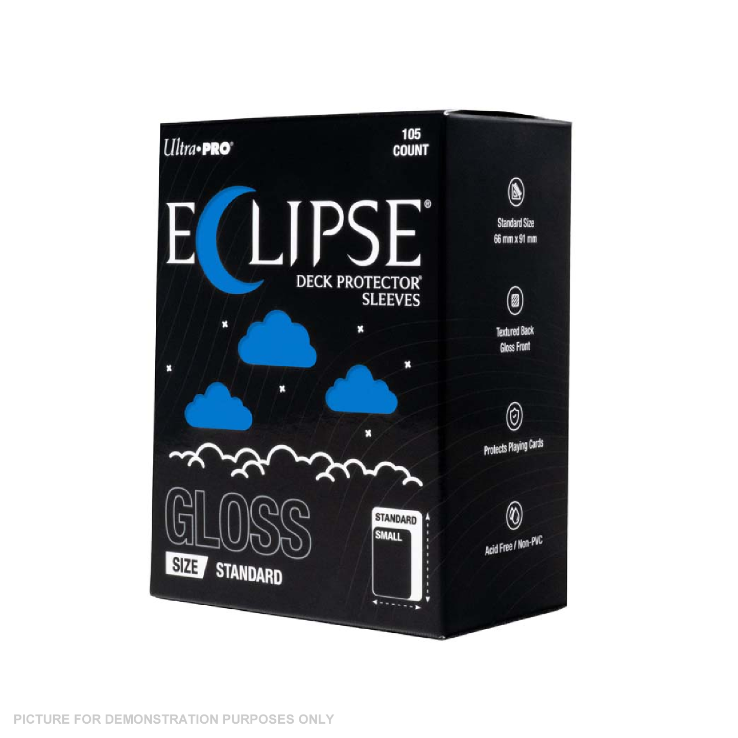Ultra Pro - ECLIPSE Gloss Standard DECK PROTECTOR Sleeves: Pacific Blue - 105ct