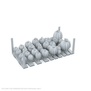 AK Interactive - Basing Bits - Cactus Barrel - 20 Pieces