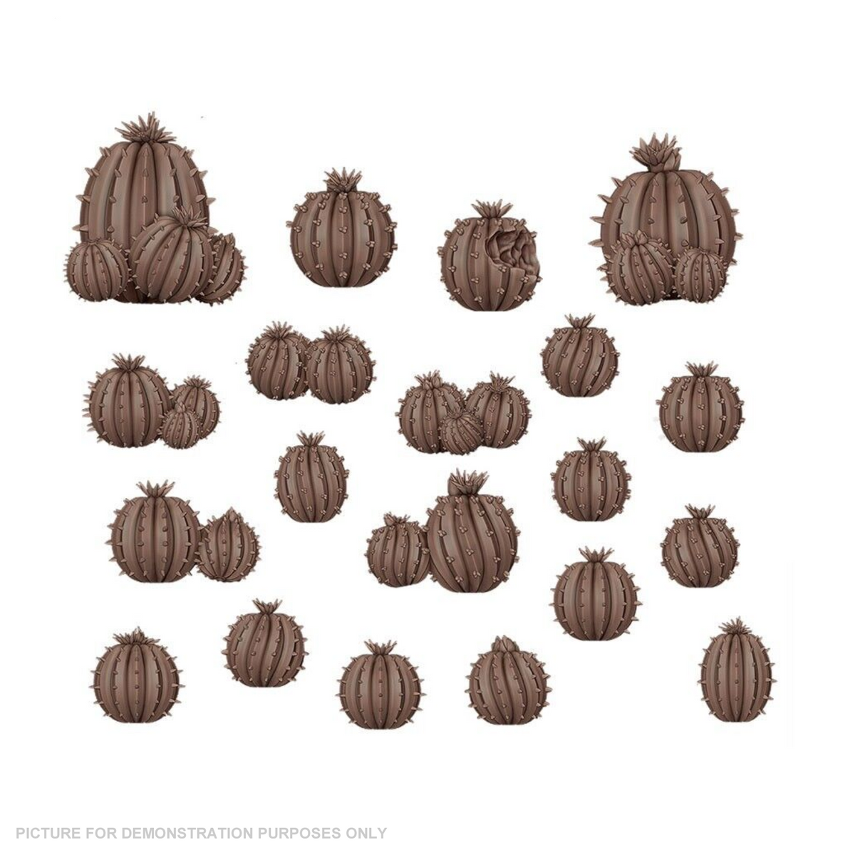 AK Interactive - Basing Bits - Cactus Barrel - 20 Pieces