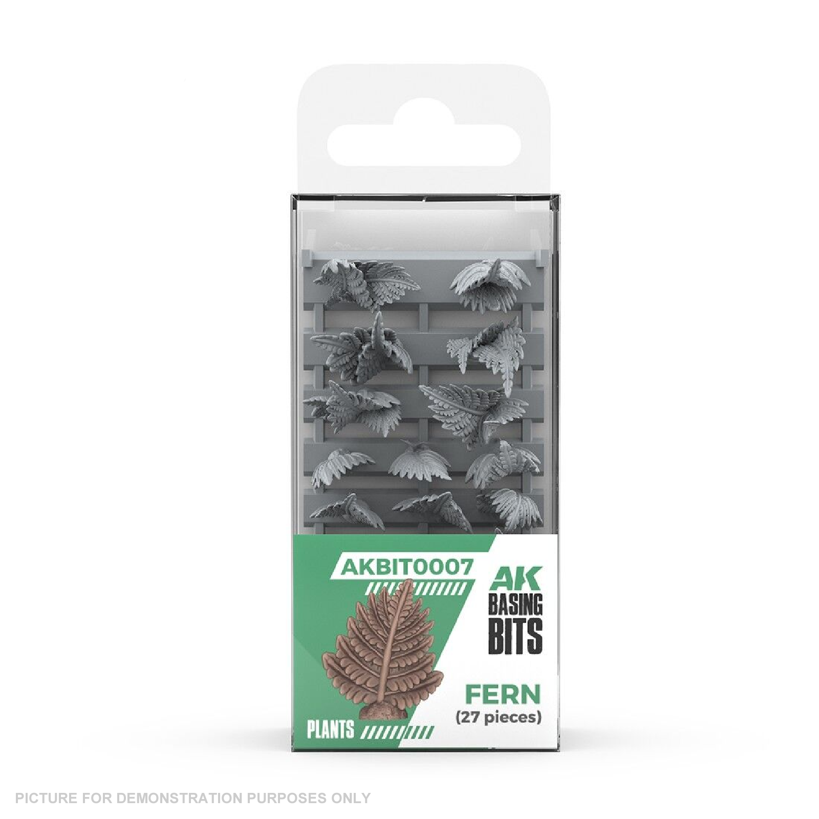 AK Interactive - Basing Bits - Fern - 25 Pieces