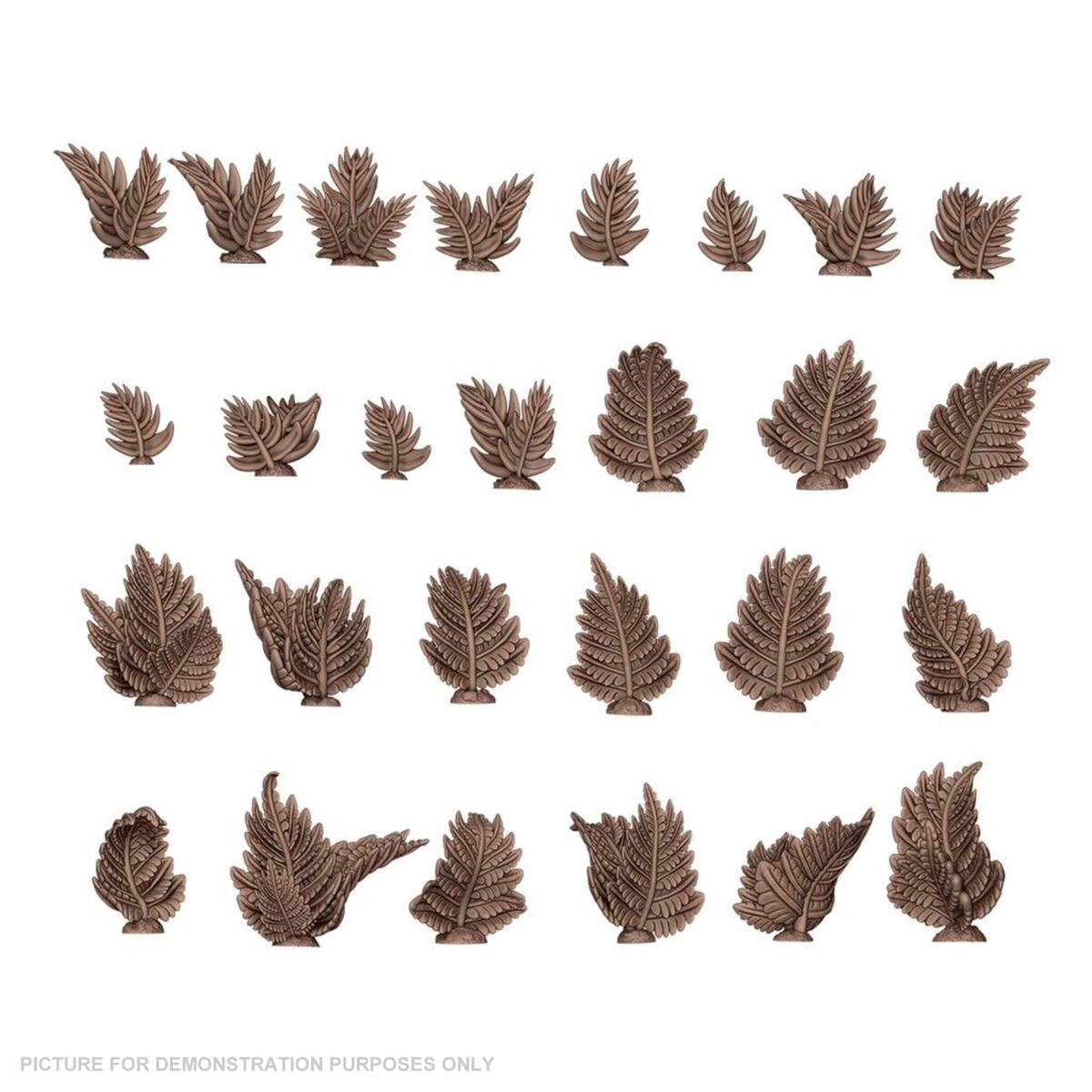 AK Interactive - Basing Bits - Fern - 25 Pieces