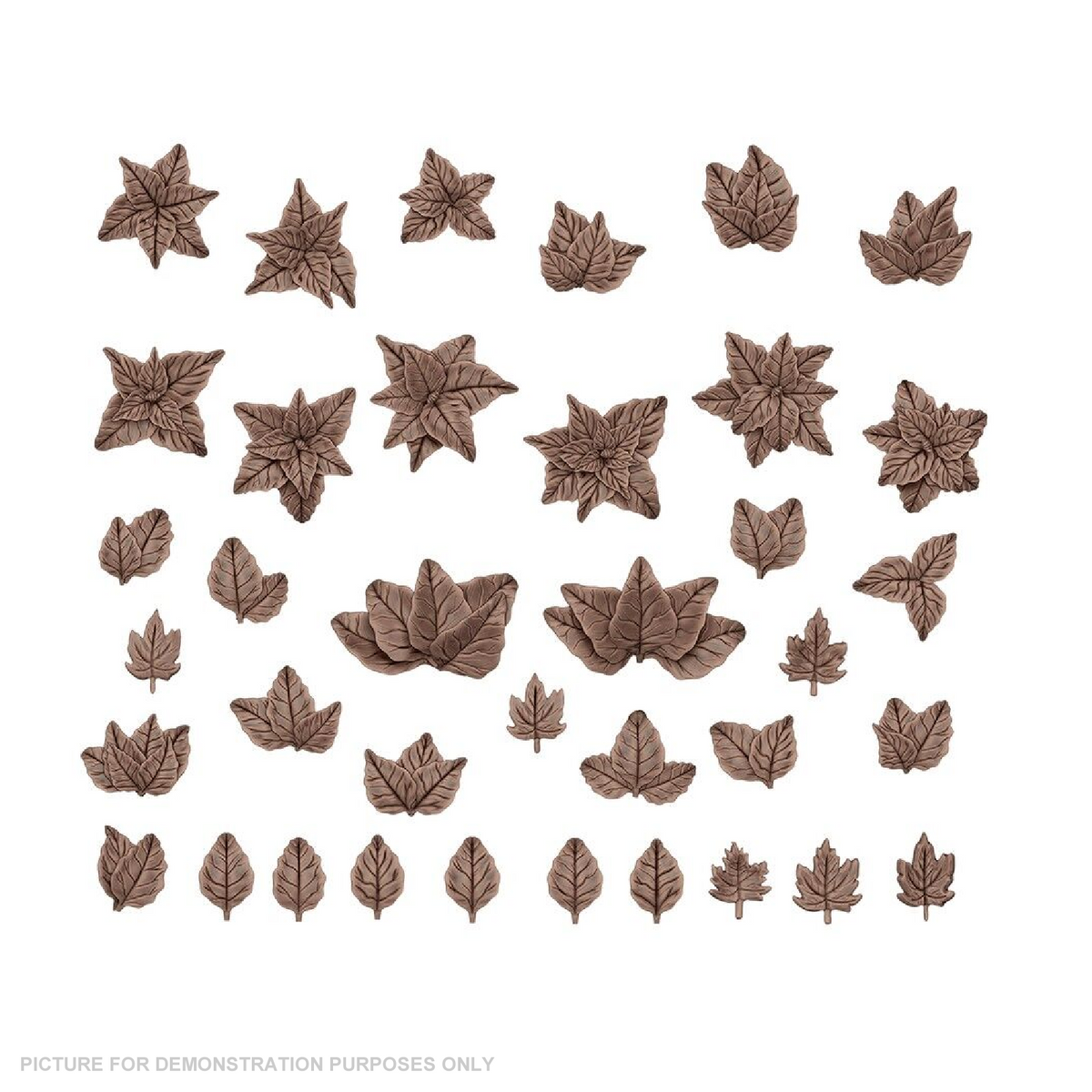 AK Interactive - Basing Bits - Forest Leaves - 35 Pieces