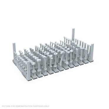 AK Interactive - Basing Bits - Human Bones - 120 Pieces