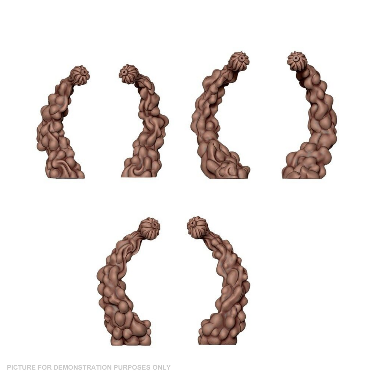 AK Interactive - Basing Bits - Jump-Pack Trail Fx - 6 Pieces