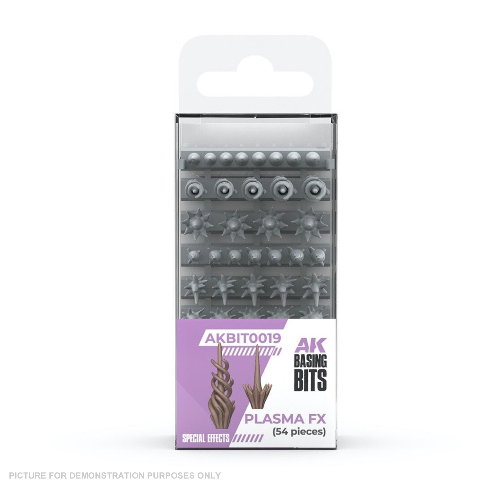 AK Interactive - Basing Bits - Plasma Fx - 54 Pieces
