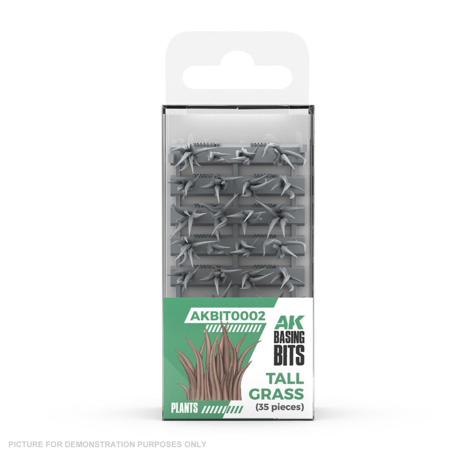 AK Interactive - Basing Bits - Tall Grass - 35 Pieces