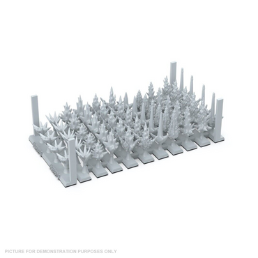 AK Interactive - Basing Bits - Weapons Shot Fx - 54 Pieces