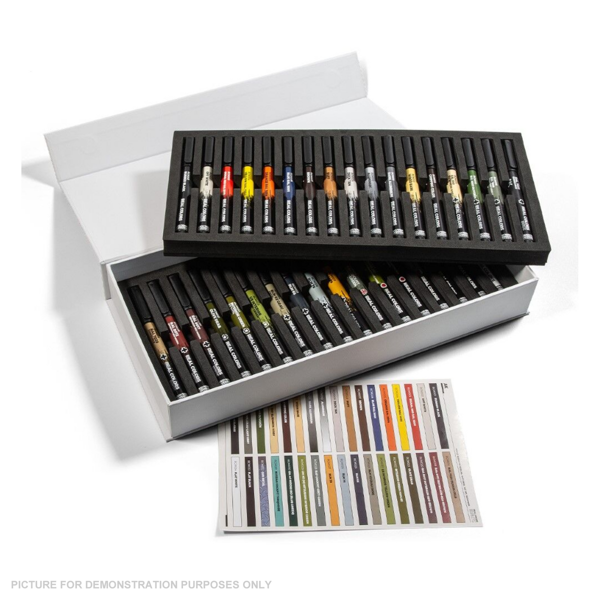 AK Interactive - RC Markers - Special Box Real Colors Markers - 34 Colours