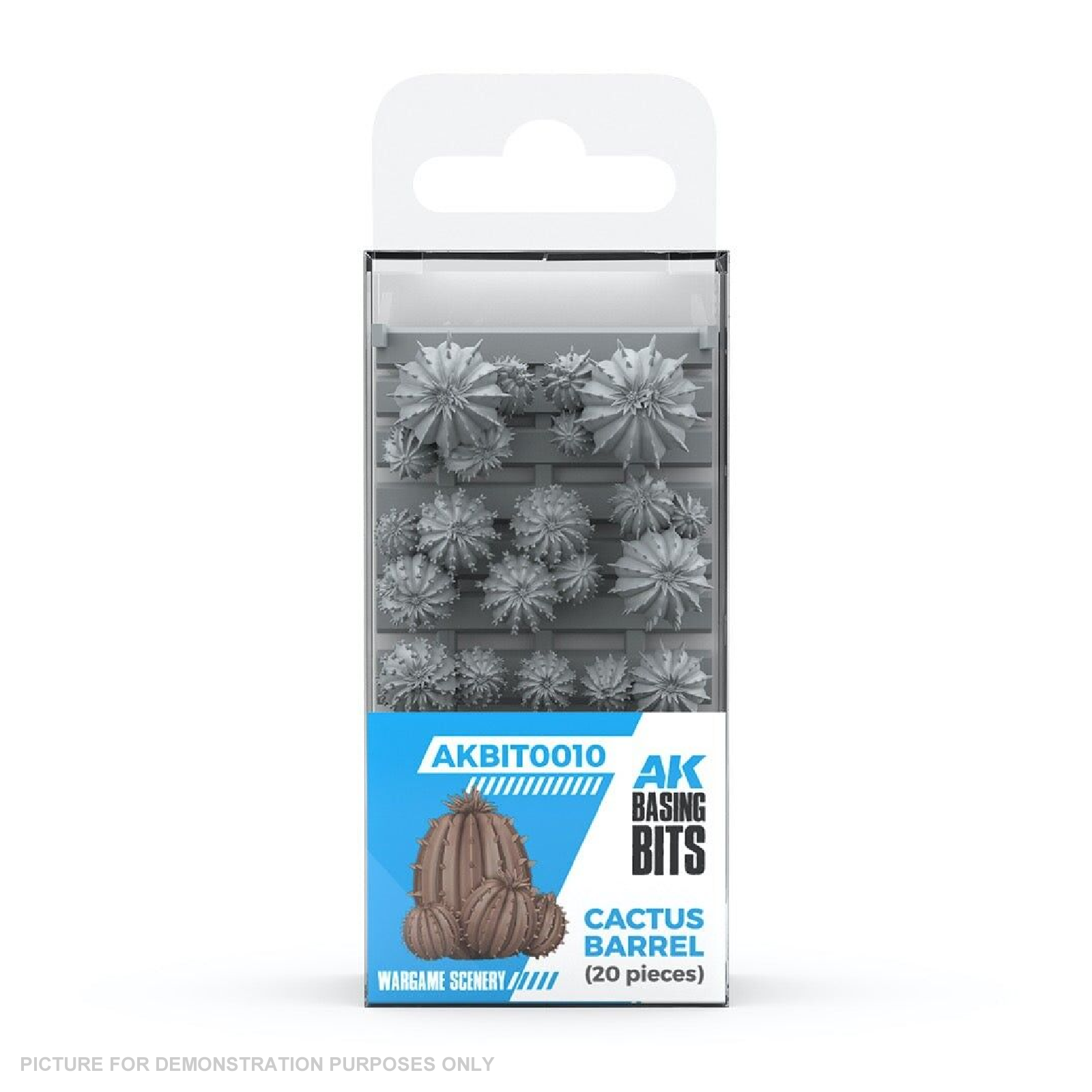 AK Interactive - Basing Bits - Cactus Barrel - 20 Pieces