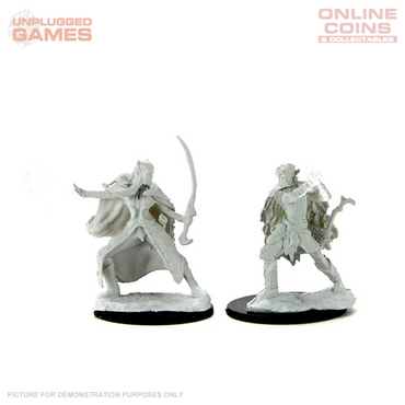 D&D Nolzurs Marvelous Unpainted Miniatures Winter Eladrin & Spring Eladrin