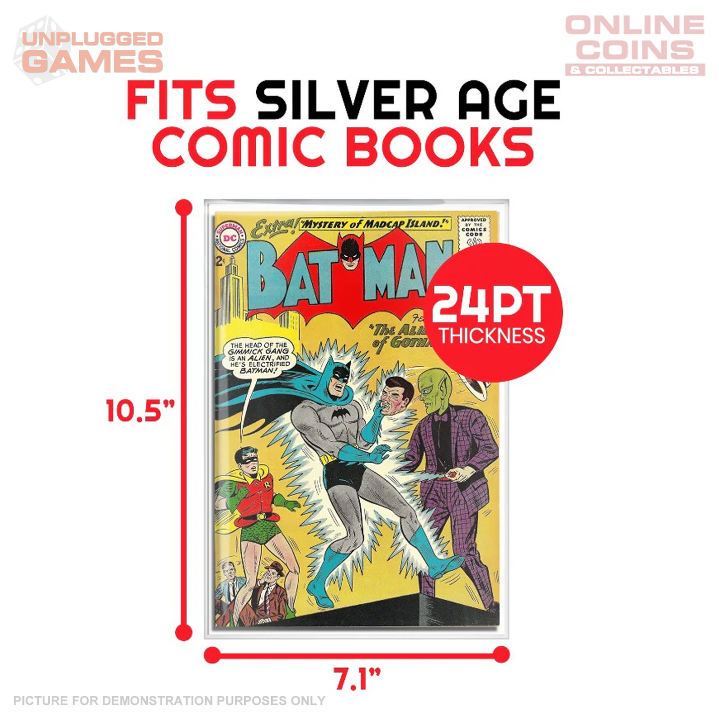EVORETRO Comic Book Backer Boards - SILVER Size - Pack of 100