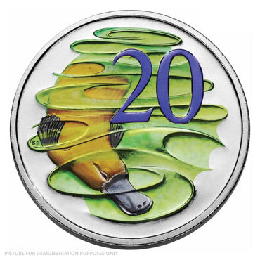 2013 Six Coin Uncirculated Year Set - Special Edition Coloured 20c coin included