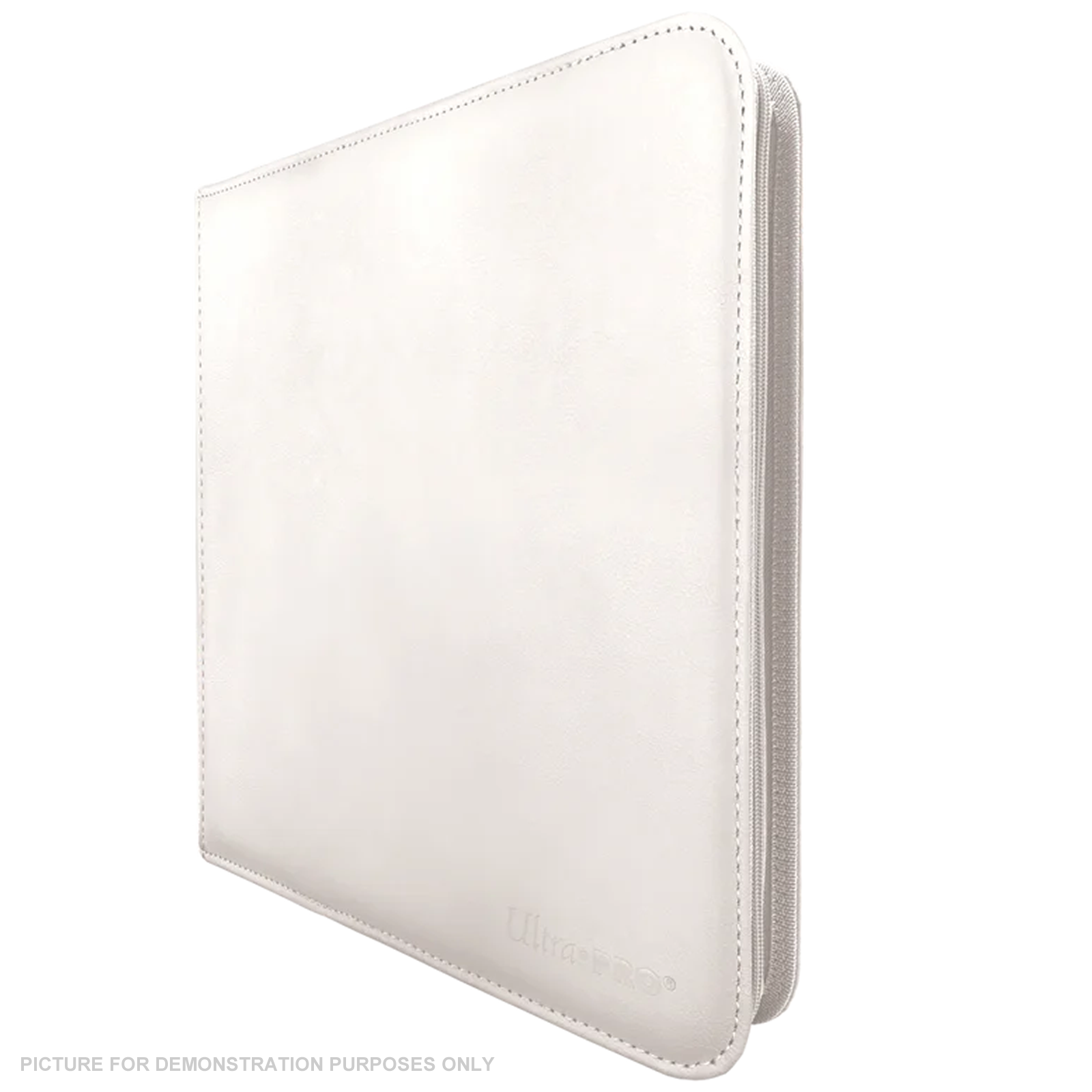 ULTRA PRO Binder - 12 pocket Zippered PRO Binder- White