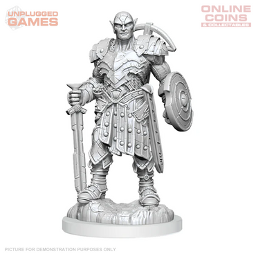 D&D Nolzurs Marvelous Unpainted Miniatures Earth Genasi Fighter
