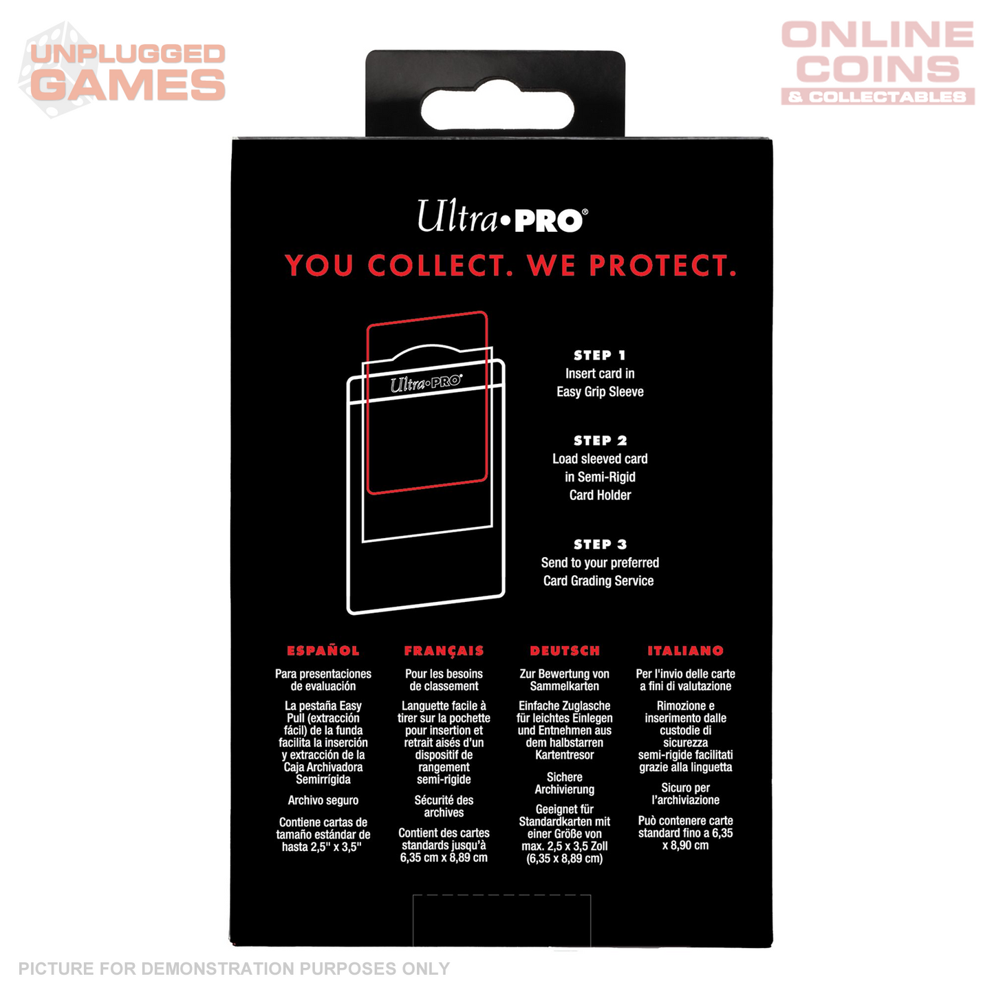 ULTRA PRO Card Grading Submission Combo Pack 50ct