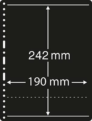 Hagner 1 Pocket Single Sided Stock Sheets - Great for Banknotes and Stamps