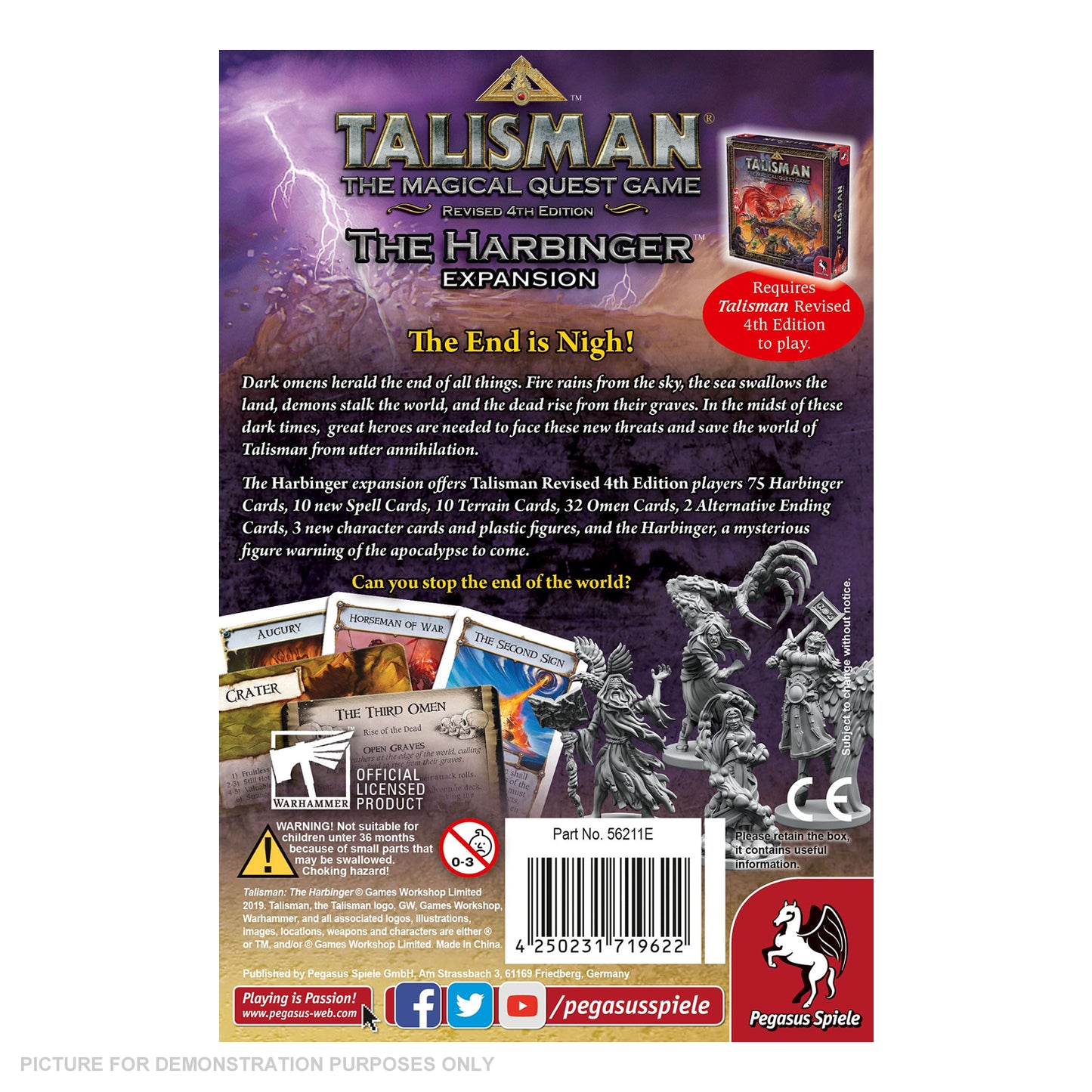 Talisman 4th Edition - THE HARBINGER Expansion