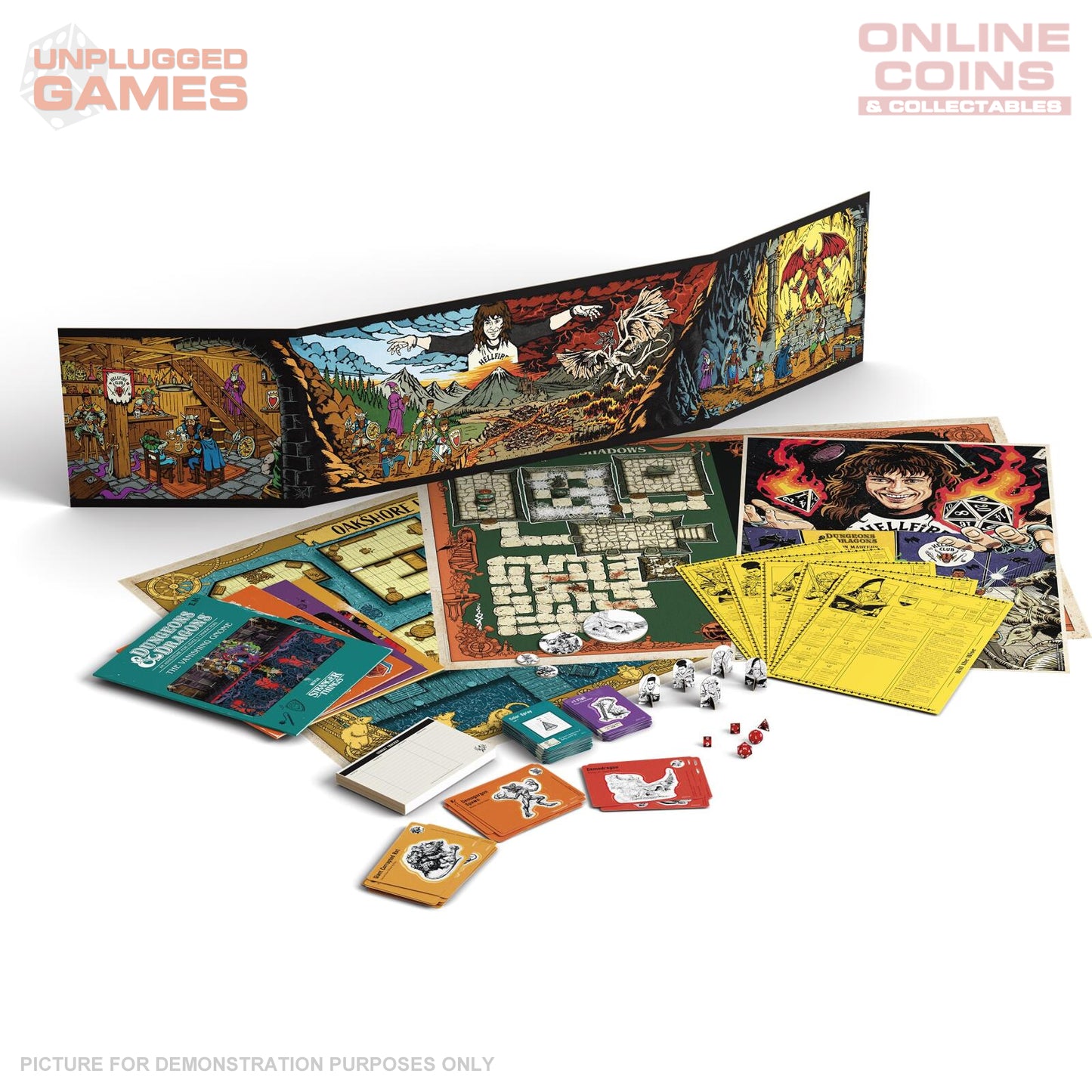 D&D Dungeons & Dragons Stranger Things Welcome to the Hellfire Club - PREORDER