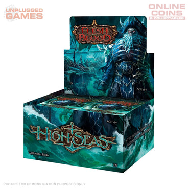 Flesh & Blood - High Seas - Sealed Booster Case of 4 Booster Boxes