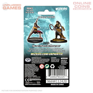 Dungeons & Dragons Nolzurs Marvelous Unpainted Miniatures - Human Monk