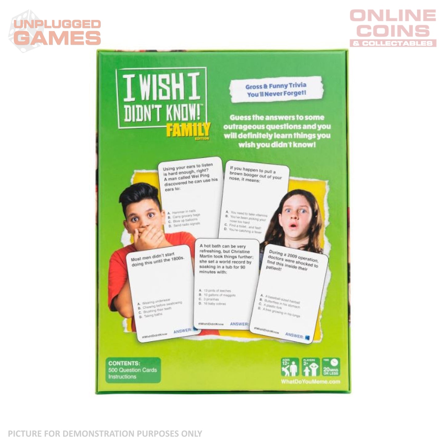 I Wish I Didn't Know! - Family Edition