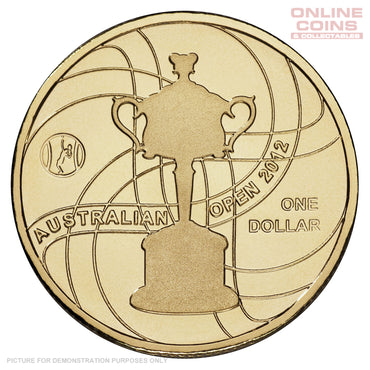 2012 Royal Australian Mint - Women's Australian Open - $1 Uncirculated Carded Coin