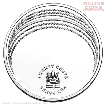 2011 Royal Australian Mint - 2010/11 The Ashes Test Series - Uncirculated 20c coin in card