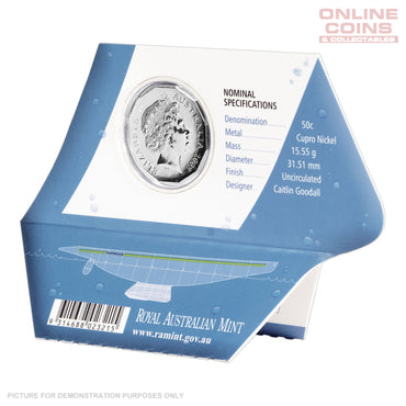 2008 Royal Australian Mint - 25th Anniversary of Australia II’s Victory - 50c Carded coin